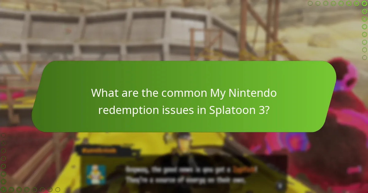 What solutions are available for My Nintendo redemption problems?